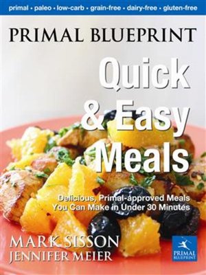 cover image of Primal Blueprint Quick and Easy Meals